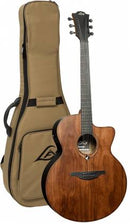 Guitare électro-acoustique Lag Guitars SAUVAGE-JCE RH Jumbo Cutaway (finition satinée à pores ouverts)