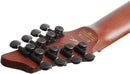 Guitare électrique 8 cordes Schecter C-8 MULTISCALE ROB SCALLON (Satin Dark Roast)