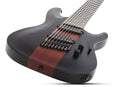 Guitare électrique 8 cordes Schecter C-8 MULTISCALE ROB SCALLON (Satin Dark Roast)