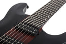 Guitare électrique 7 cordes Schecter C-7 MULTISCALE ROB SCALLON (Satin Dark Roast)