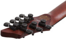 Guitare électrique 7 cordes Schecter C-7 MULTISCALE ROB SCALLON (Satin Dark Roast)