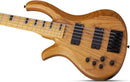 Schecter RIOT SESSION-5 5-String Electric Bass Guitar (Aged Natural Satin)