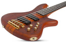 Schecter STILETTO STUDIO-8 8-String Electric Bass Guitar (Honey Satin)