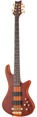 Schecter STILETTO STUDIO-8 8-String Electric Bass Guitar (Honey Satin)