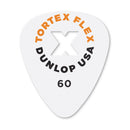 Médiators Dunlop 428XR060 Tortex Flex (paquet de 72) - 0,60 mm
