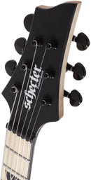 Schecter C-1 SLS CUSTOM Electric Guitar (Satin Black)