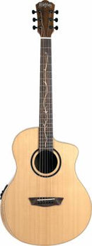 Guitare électro-acoustique Washburn BTSC40SCE Bella Tono Series (Natural)