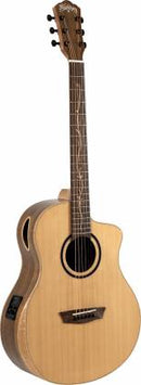 Guitare électro-acoustique Washburn BTSC40SCE Bella Tono Series (Natural)