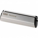 Accordeur de basse électrique Korg PITCHSTRAP à fixation par sangle (argenté)