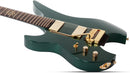 Guitare électrique 7 cordes sans tête pour gaucher Schecter SYNYSTER GATES CUSTOM-7 TR (Oak Green Metallic)