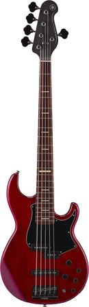 Basse électrique 5 cordes Yamaha BB735A (rouge feu)