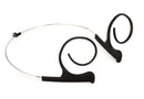 Crochet d'oreille double de remplacement DPA HE2B12P pour microphones de casque flexibles (noir)