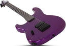 Guitare électrique pour gaucher Schecter DANIEL HANIß DANSKIMO-6 (Purple Sparkle)