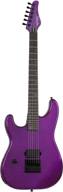 Guitare électrique pour gaucher Schecter DANIEL HANIß DANSKIMO-6 (Purple Sparkle)