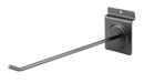 Support de produit à picots K&amp;M 44135-BLACK 280 mm pour présentoir mural à rainures/à lattes