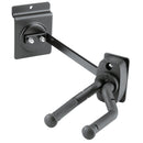 K&M 44170-BLACK Left/Right-Face Guitar Mount For Spacewall/Slatwall Display