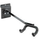 K&M 44180-BLACK Right-Facing Guitar Mount For Spacewall/Slatwall Display