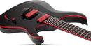 Guitare électrique Schecter RED DAWN SUNSET-6 (Gloss Black)