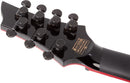 Schecter RED DAWN SUNSET-7 7-String Electric Guitar (Gloss Black)