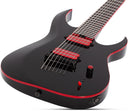 Schecter RED DAWN SUNSET-7 7-String Electric Guitar (Gloss Black)