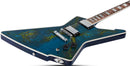 Guitare électrique Schecter E-1 ELECTRO-RESIN SPECIAL EDITION (Transparent Blue)