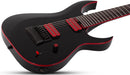 Guitare électrique 7 cordes Schecter RED DAWN SUNSET-7 EVERTUNE (Gloss Black)