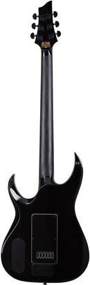 Schecter RED DAWN SUNSET-6 EVERTUNE EX Electric Guitar (Gloss Black)