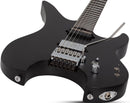 Guitare électrique sans tête Schecter SYNYSTER GATES CUSTOM-6 TR-S Headless (Satin Black)