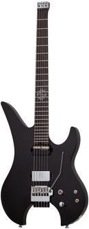 Guitare électrique sans tête Schecter SYNYSTER GATES CUSTOM-6 TR-S Headless (Satin Black)