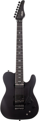 Schecter PT-7 FR-S SLS ELITE EVIL TWIN 7-String Electric Guitar (Satin Black)