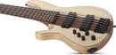 Guitare basse électrique pour gaucher 6 cordes Schecter CHARLES BERTHOUD CB-6 (Natural Satin)