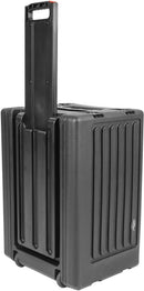 SKB 1SKB-R6SW Rack vertical à roulettes peu profond (noir) - 6U