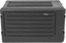 SKB 1SKB-R6SW Rack vertical à roulettes peu profond (noir) - 6U