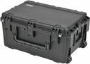 SKB 3I-2617-12BC Small Utility Case With Casters And Cubed Foam (Black)