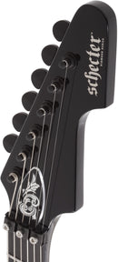 Schecter AVENGER PRZYM PALLADIUM FR Electric Guitar (Gloss Black With White Highlights)