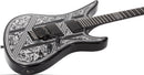 Schecter AVENGER PRZYM PALLADIUM FR Electric Guitar (Gloss Black With White Highlights)