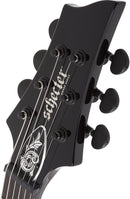 Guitare électrique Schecter V-1 PRZYM PALLADIUM (Gloss Black With White Highlights)