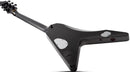 Guitare électrique Schecter V-1 PRZYM PALLADIUM (Gloss Black With White Highlights)