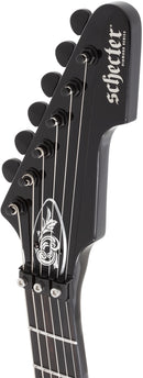 Schecter E-1 PRZYM PALLADIUM FR Electric Guitar (Gloss Black With White Highlights)