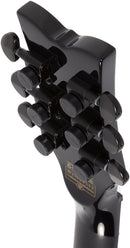 Schecter SOLO-II PRZYM PALLADIUM Left-Handed Electric Guitar (Gloss Black With White Highlights)
