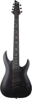 Guitare électrique 7 cordes multi-diapason Schecter C-7 SLS ELITE EVIL TWIN (Satin Black)