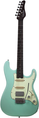 Schecter NICK JOHNSTON TRADITIONAL HSS 10th Anniversary Electric Guitar (Atomic Green)