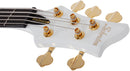 Basse électrique 5 cordes Schecter FREEZESICLE RIOT-5 (Metallic White)