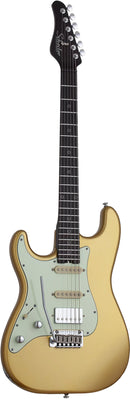 Schecter NICK JOHNSTON TRADITIONAL HSS 10th Anniversary Left-Handed Electric Guitar (Atomic Saffron)