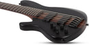 Basse électrique 5 cordes pour gaucher Schecter CHARLES BERTHOUD CB-5 (See Thru Black Satin)