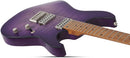 Schecter C-1 STANDARD PLUS Electric Guitar (Transparent Purple Burst)