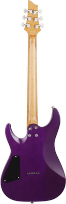 Schecter C-1 STANDARD PLUS Electric Guitar (Transparent Purple Burst)