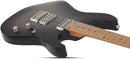 Schecter C-1 STANDARD PLUS Electric Guitar (Transparent Black Burst)