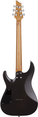 Schecter C-1 STANDARD PLUS Electric Guitar (Transparent Black Burst)