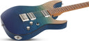 Schecter C-1 STANDARD PLUS Electric Guitar (Blue Fade)